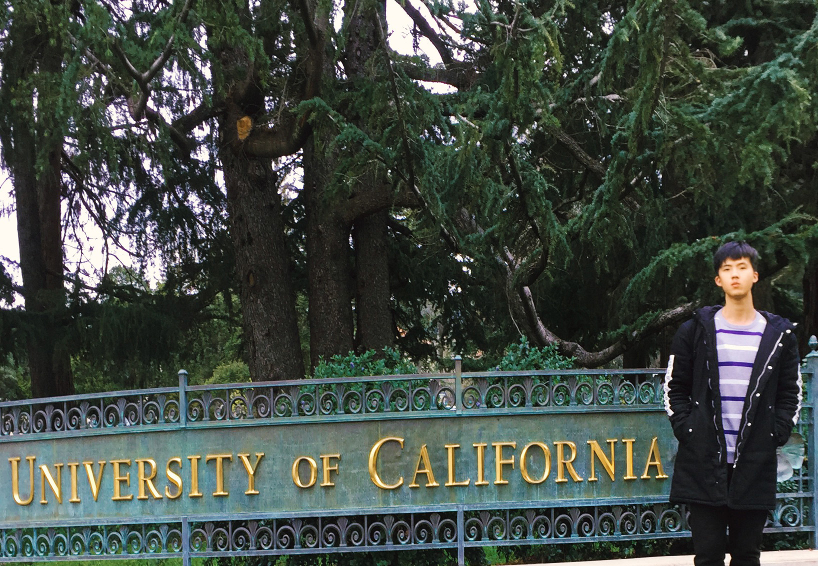胡恒昌同学访问加州大学